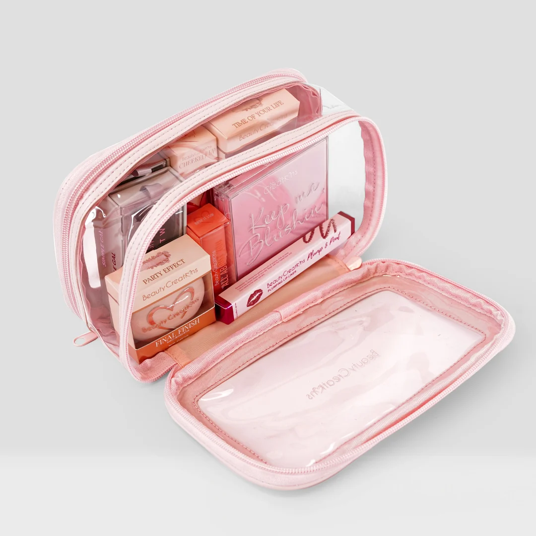 Clearly Pink Cosmetic Bag - Image 3
