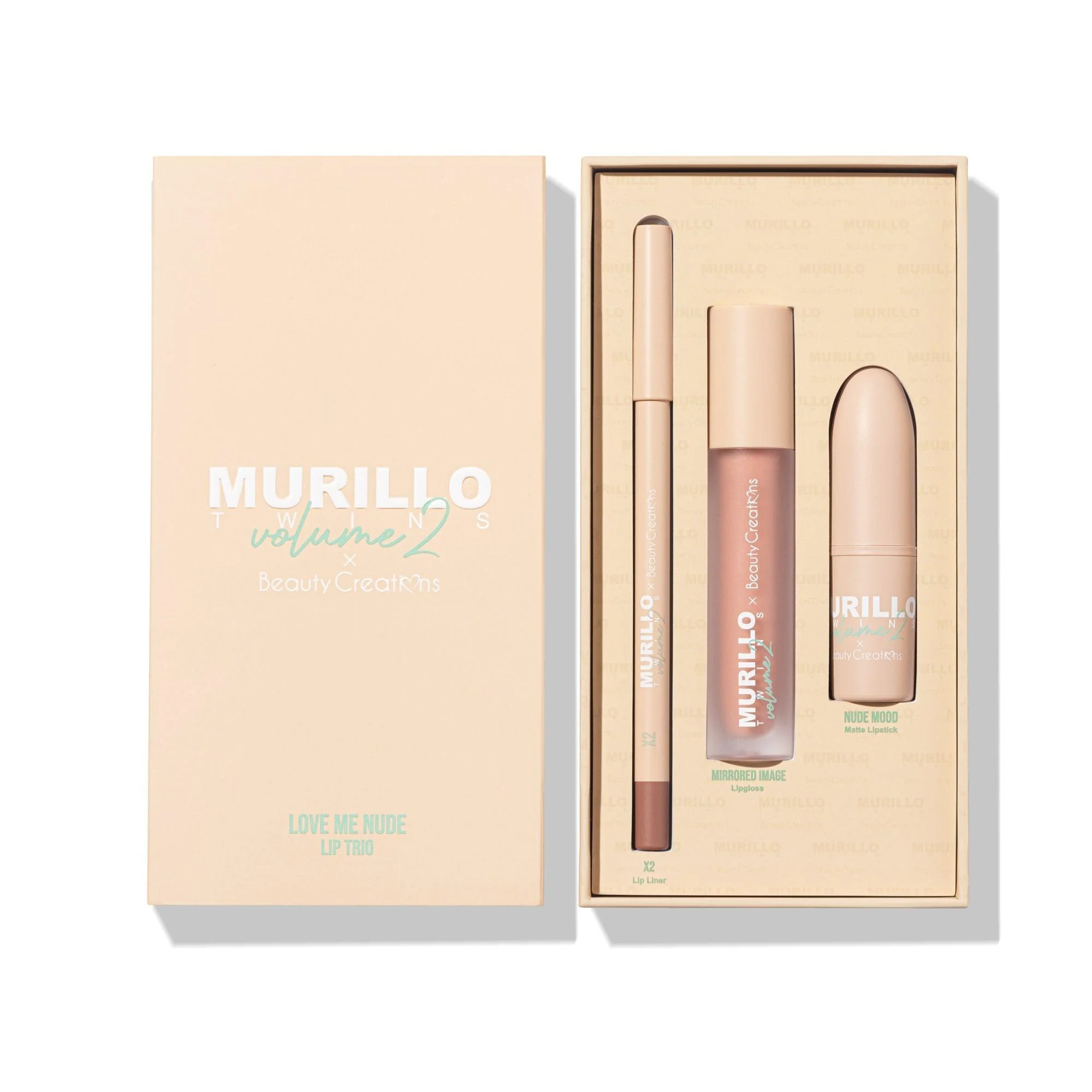 Murillo Twins Vol. 2 - LOVE ME NUDE Lip Kit - Image 2