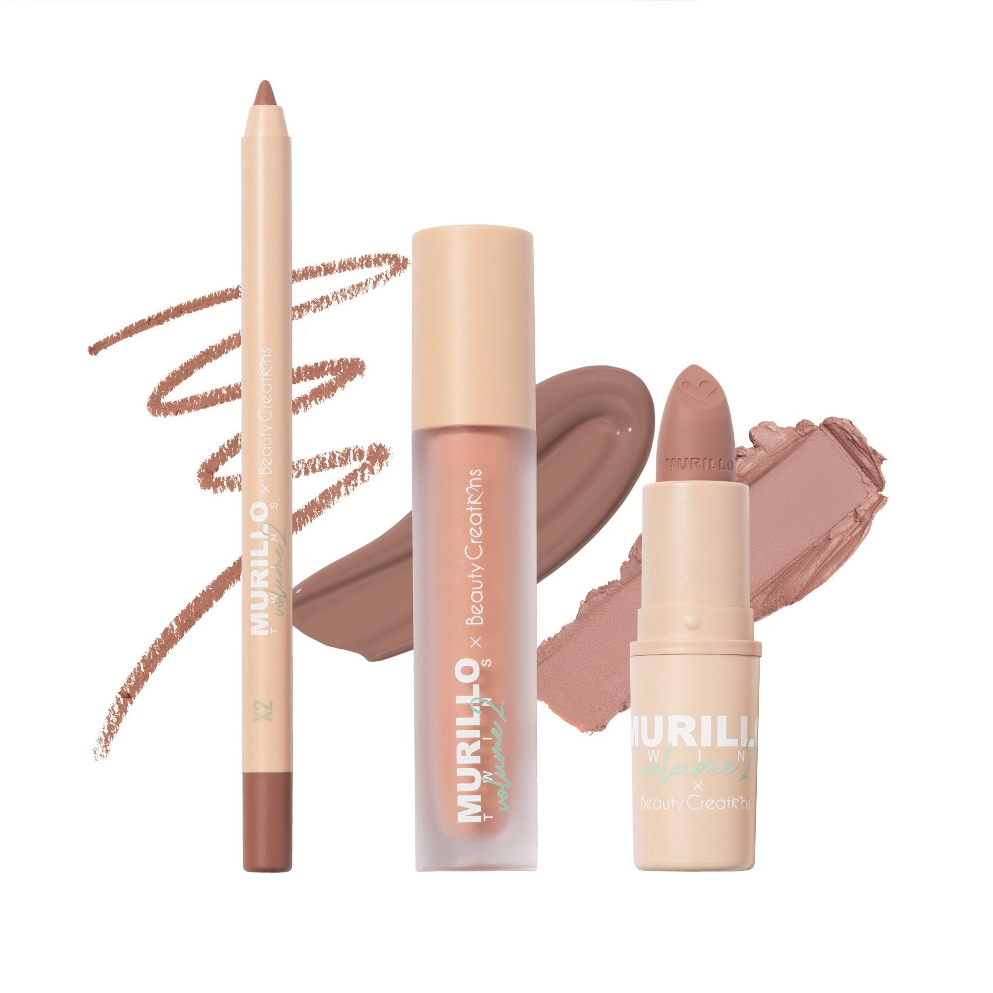 Murillo Twins Vol. 2 - LOVE ME NUDE Lip Kit - Image 4